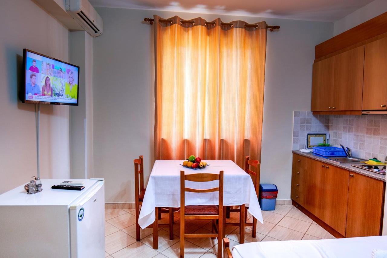 Elidon Apartments Sarandë Exterior foto