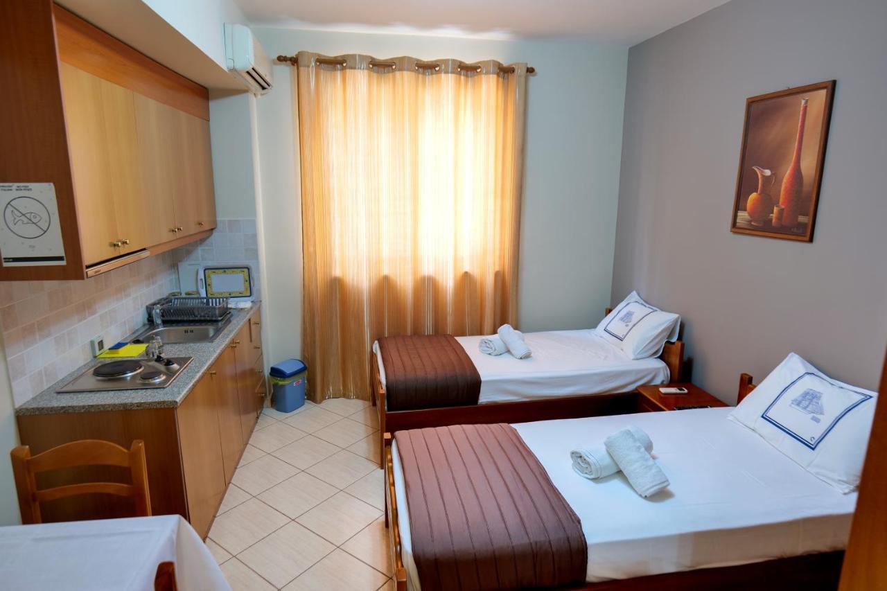 Elidon Apartments Sarandë Exterior foto